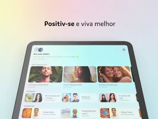 Positiv Meditação & Sono android App screenshot 4